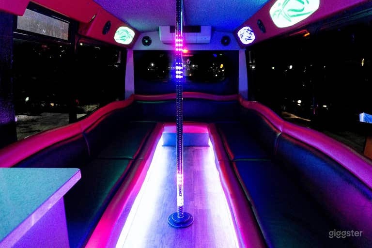  VIP Party Bus "Mini Red Devil" in Minneapolis 