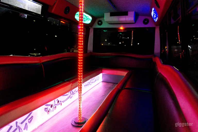  VIP Party Bus "Mini Red Devil" in Minneapolis 