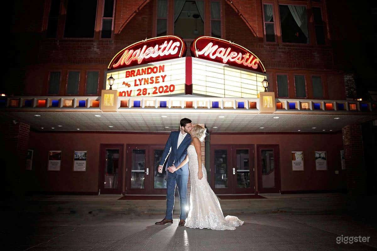 Custom light-up marquee