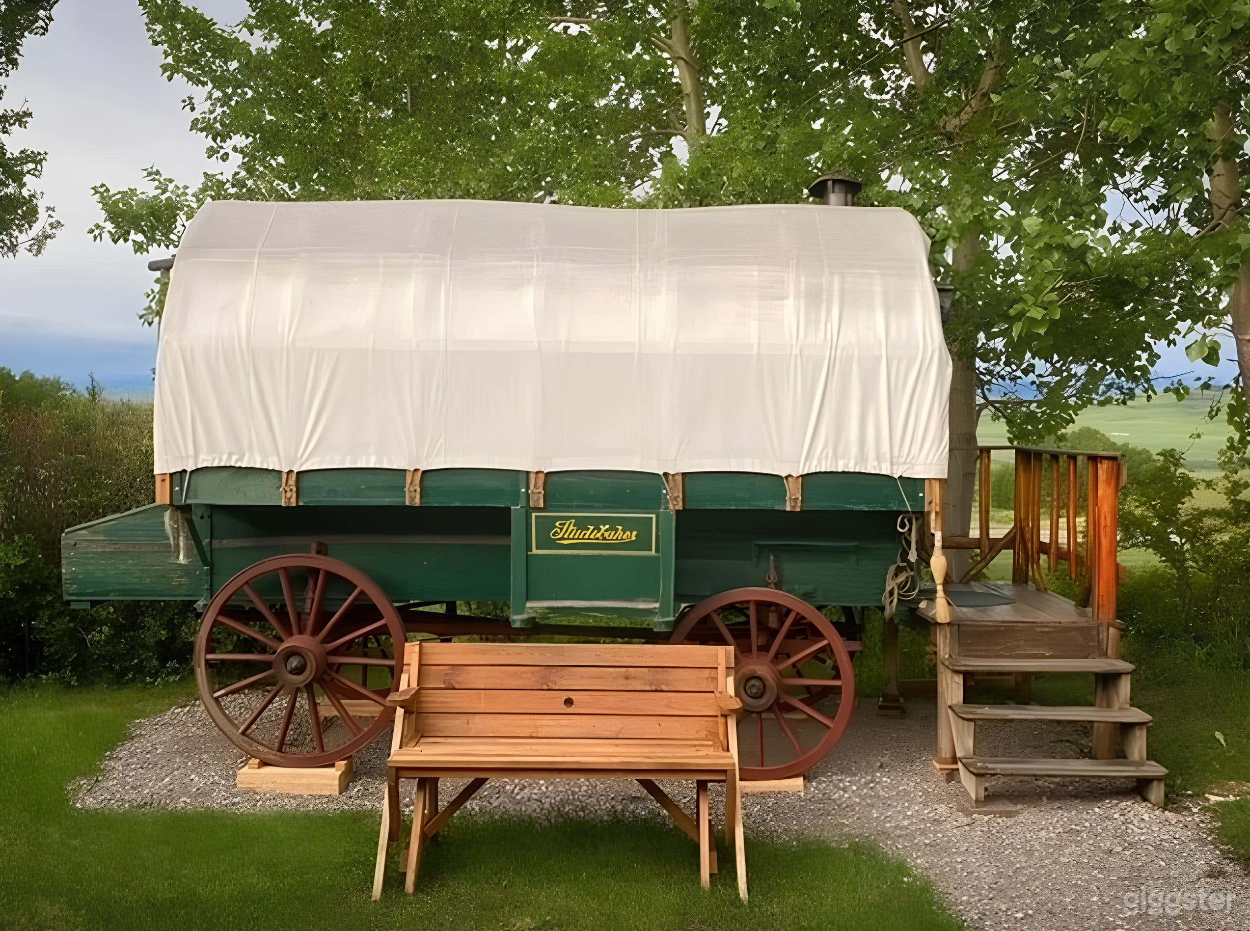 Nellie The Sheep Camping Wagon Photo 1