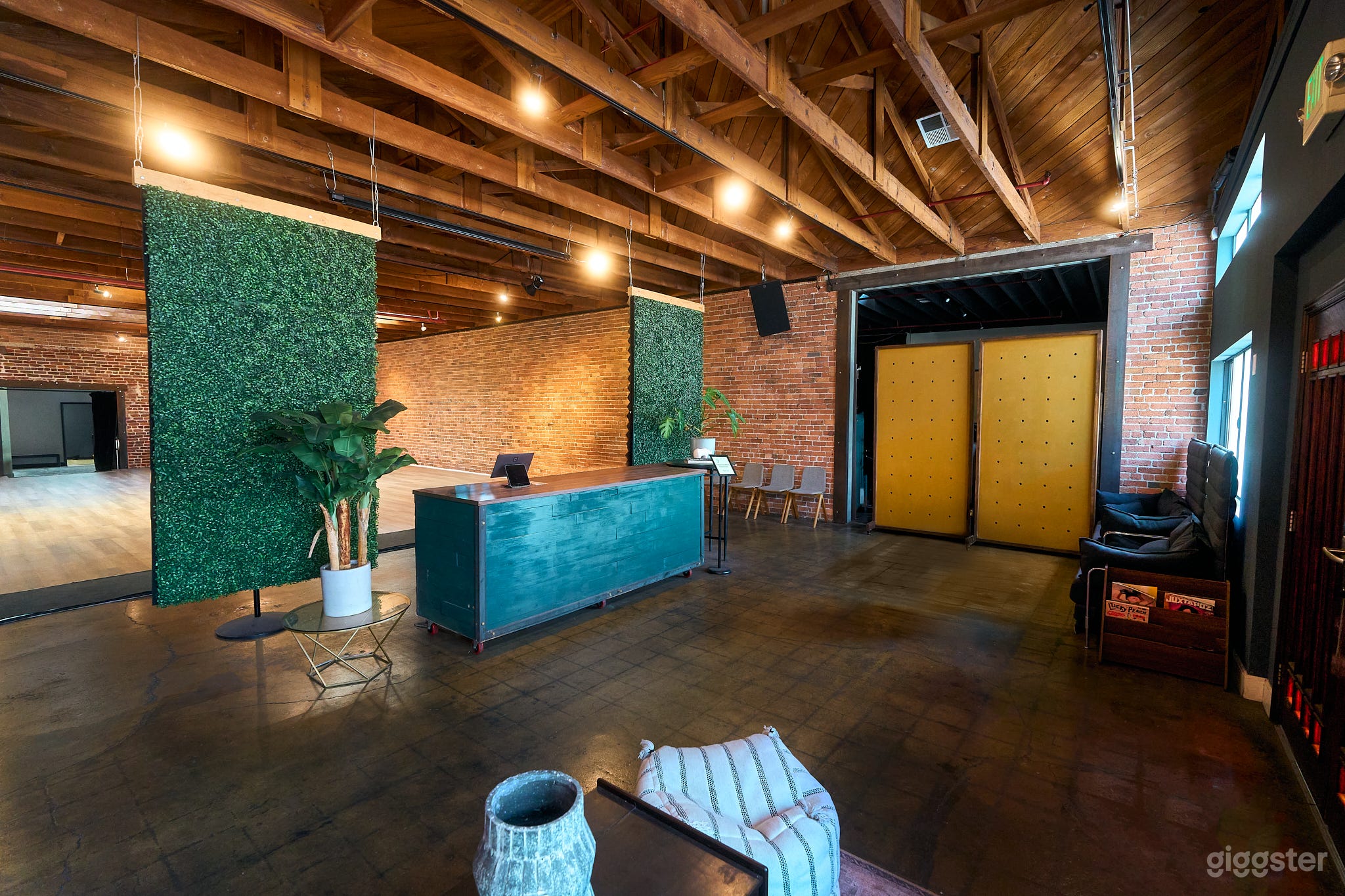 Warhol Studio [Main] - 71 x 31 ft | Corner View Lobby