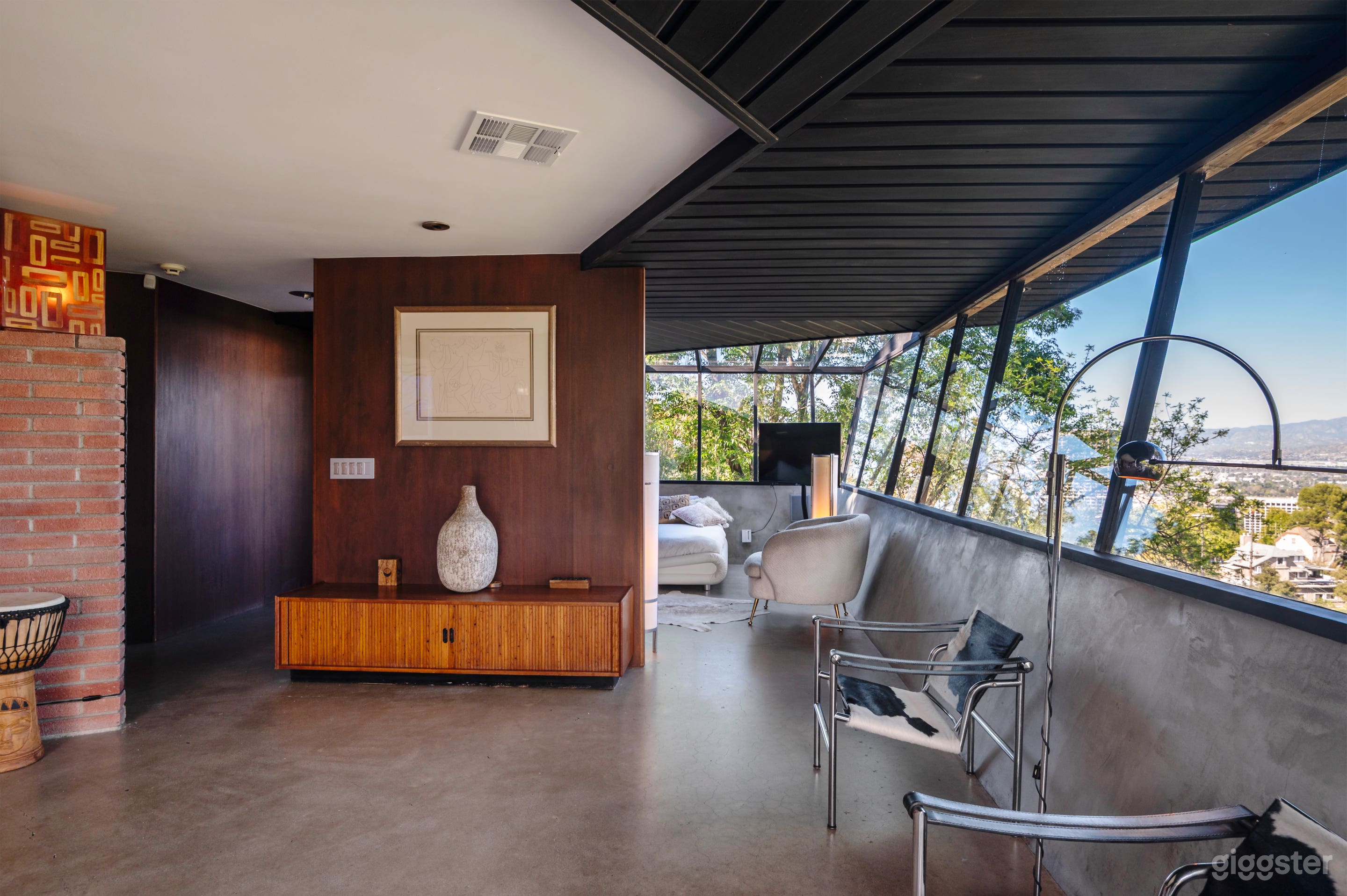 LA City Lights + Mountains Skyline Horizon Views Photo 2