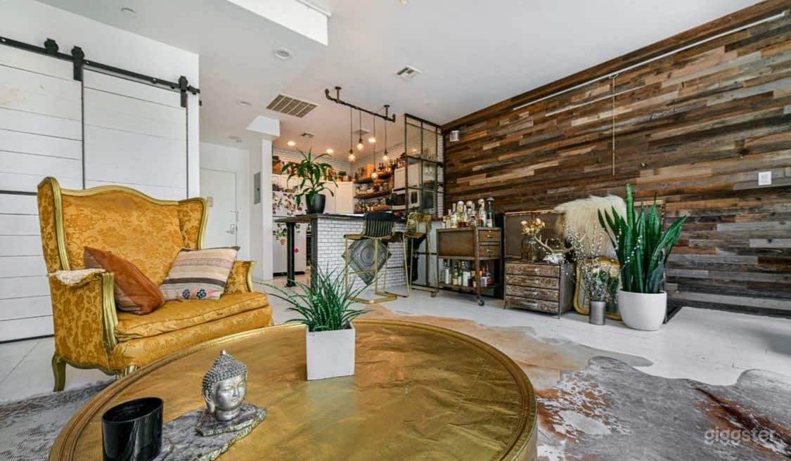 Boho lounge duplex apartment  with backyard  in NY Photo 1