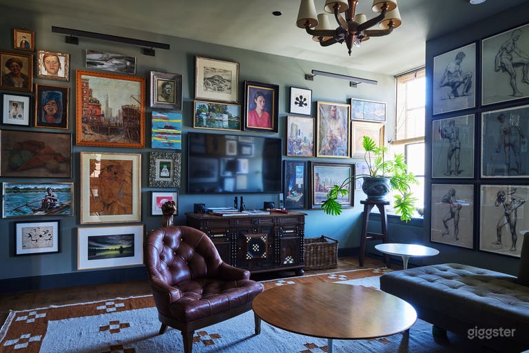  Extraordinary 5700 sf Art-Filled Chelsea Loft 