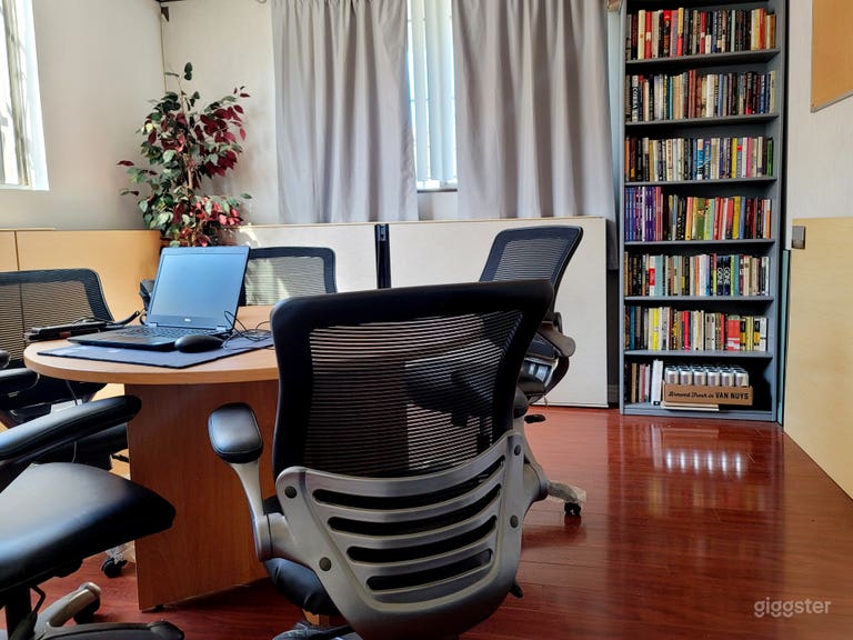  Conference room with lots of props 