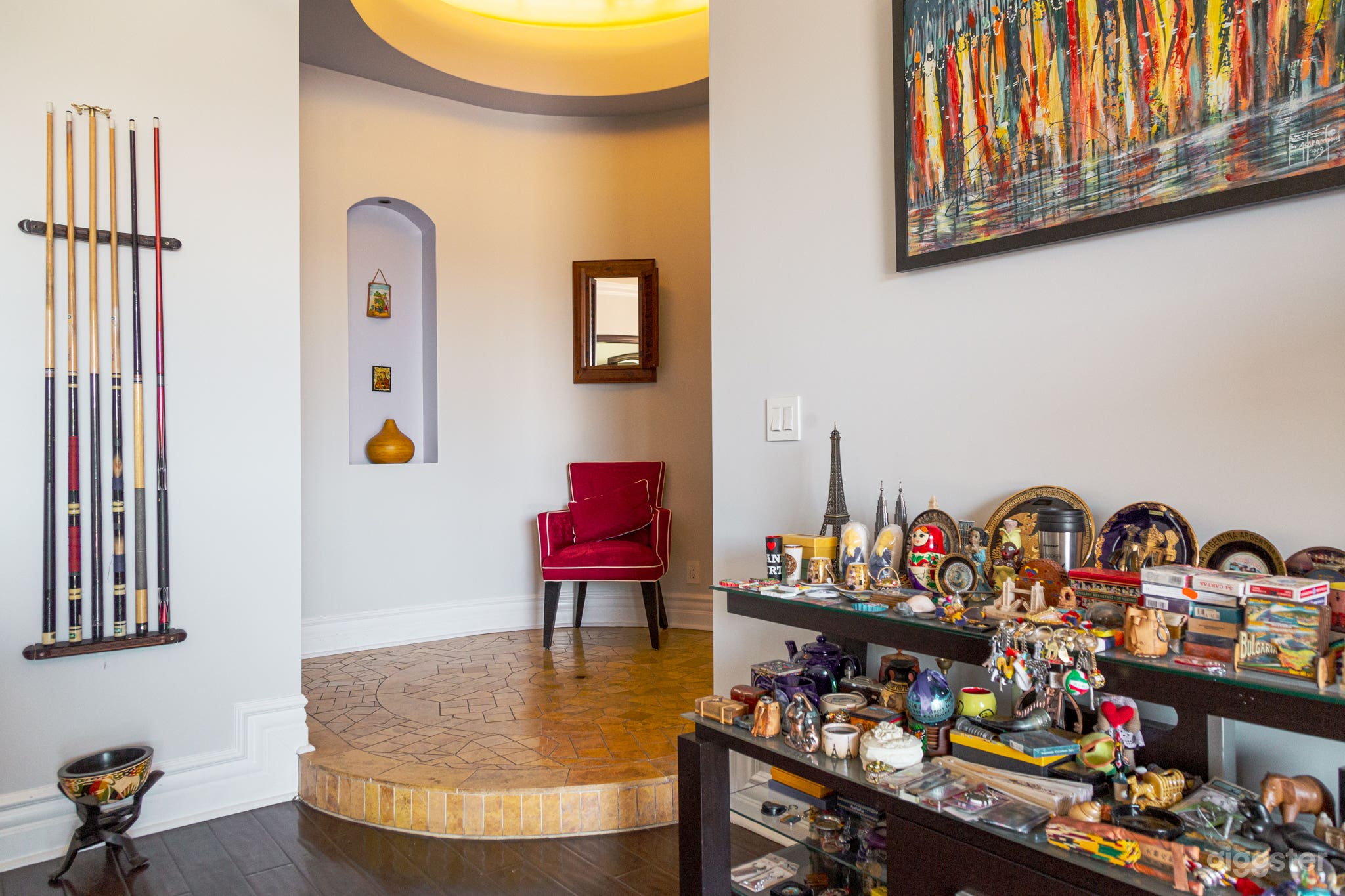 Stunning Mediterranean Mansion, Contemporary Deco Photo 4