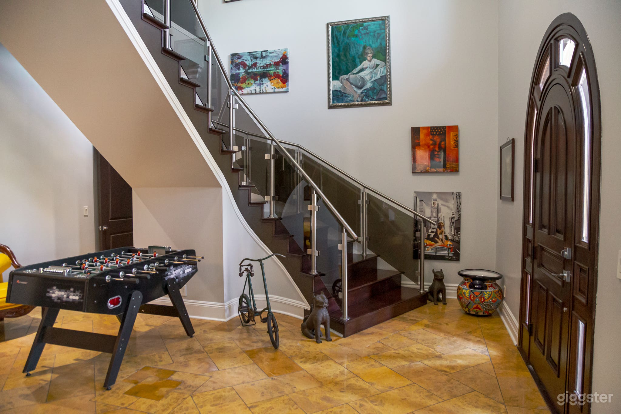 Stunning Mediterranean Mansion, Contemporary Deco Photo 2