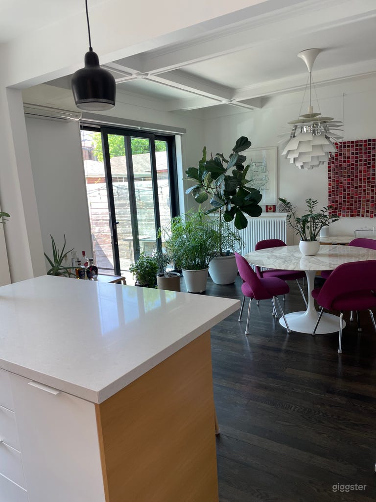  Midtown house with mid-century style interior 