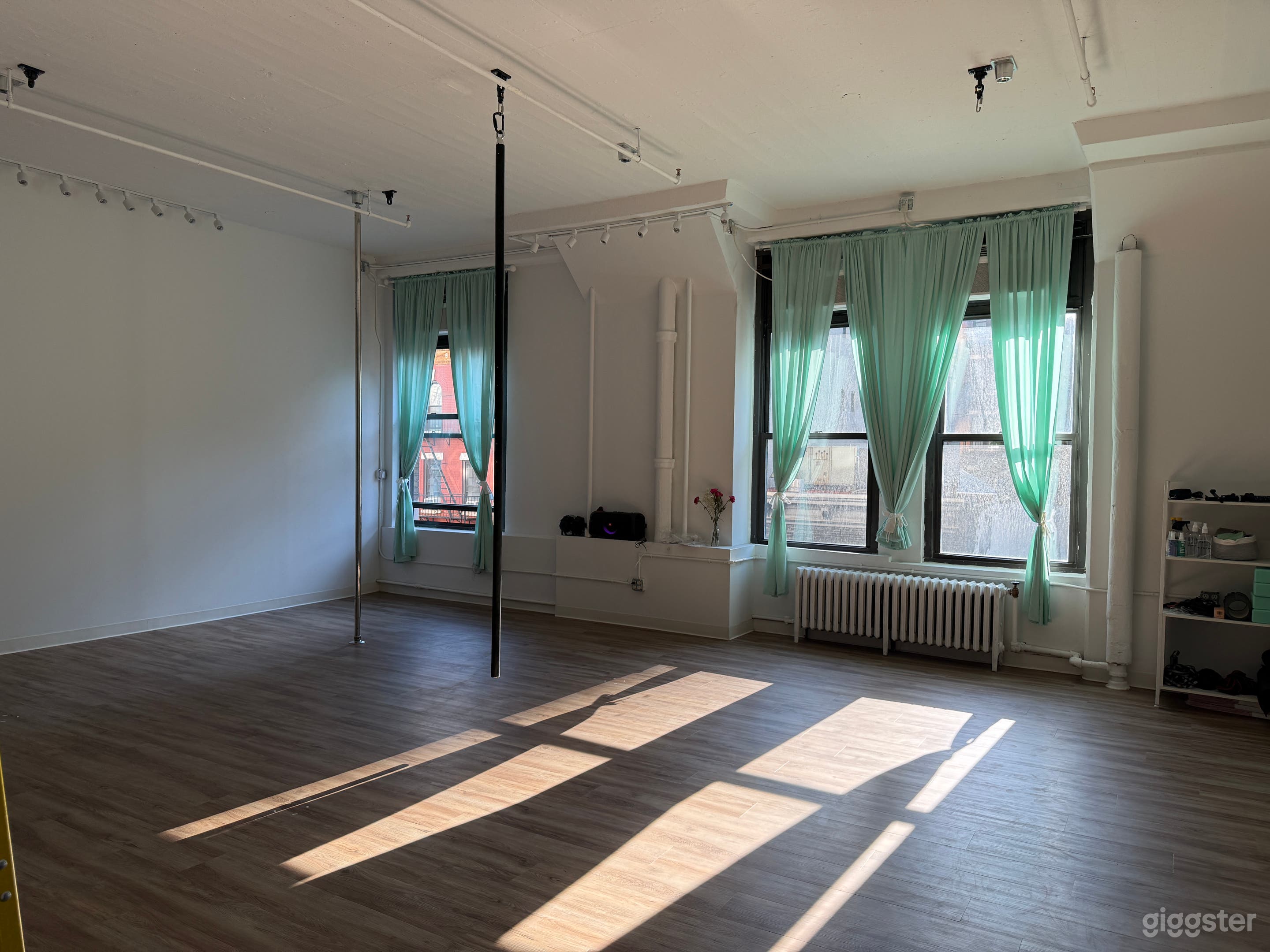 Bright & Elegant Pole & Aerial Studio for Rent Photo 1
