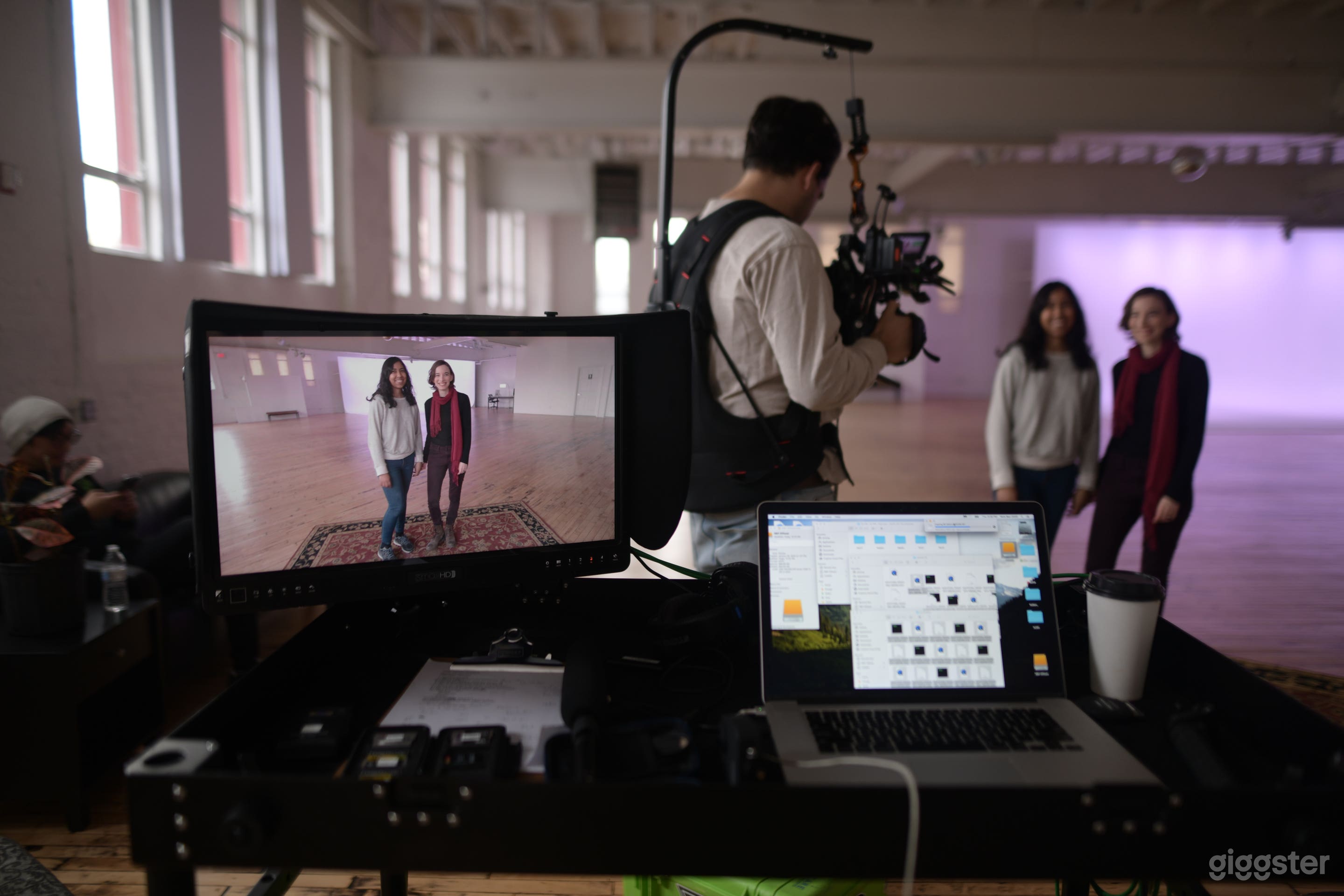 Main Space with Cyclorama in background