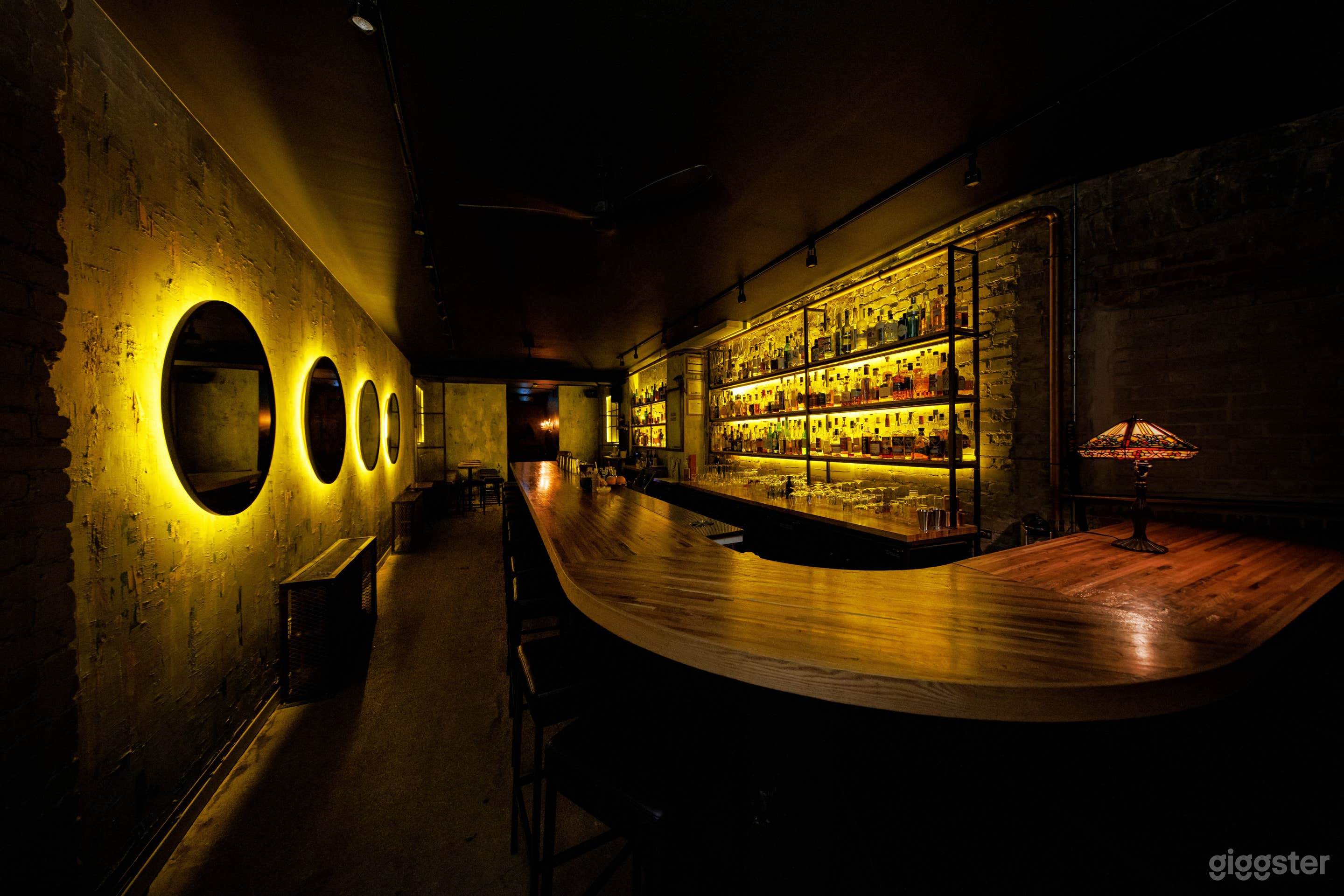 Industrial Cocktail Bar, Sleek Gallery Space and Speakeasy Photo 1