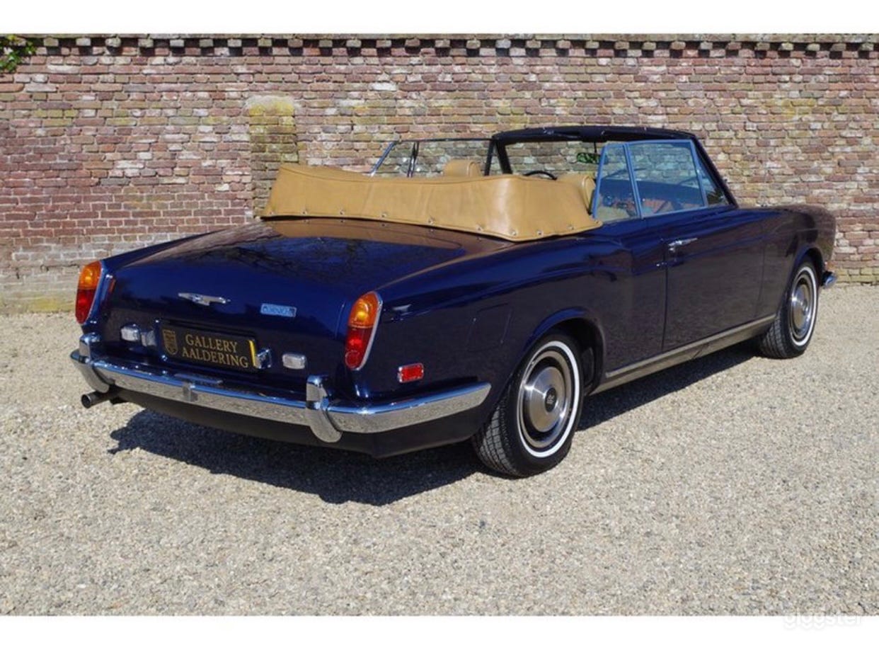 Rolls Royce corniche for rent Photo 4