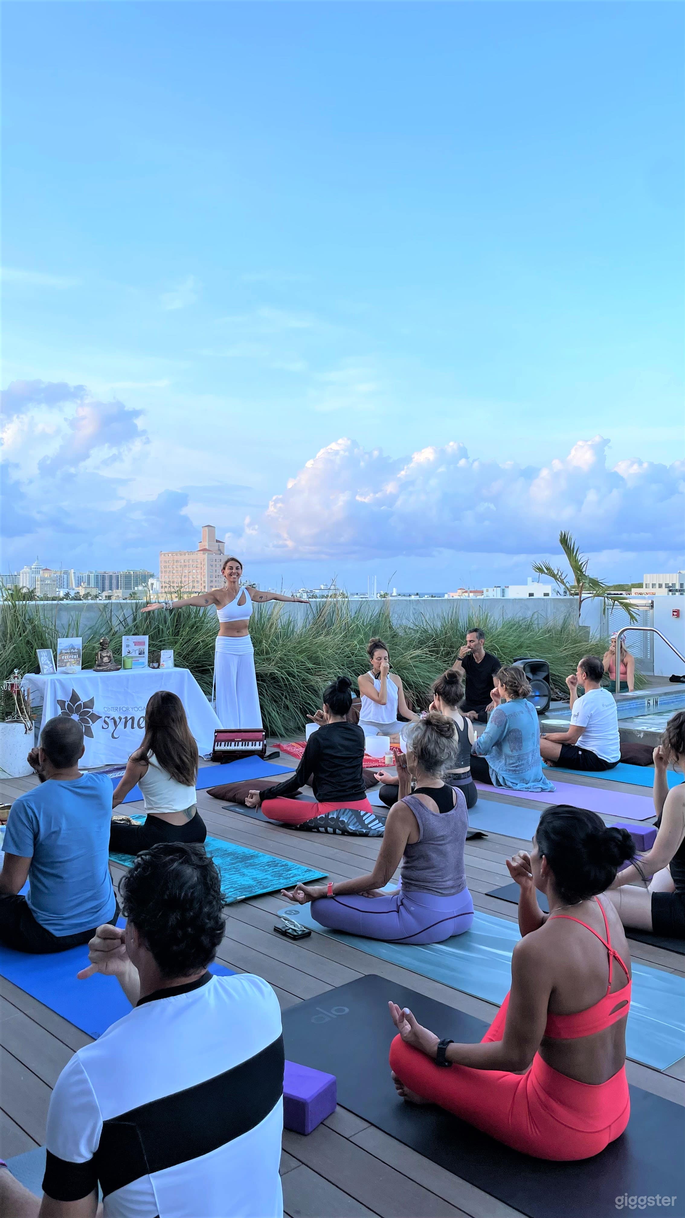 Rooftop Pool Deck with event space in Miami Beach Photo 2