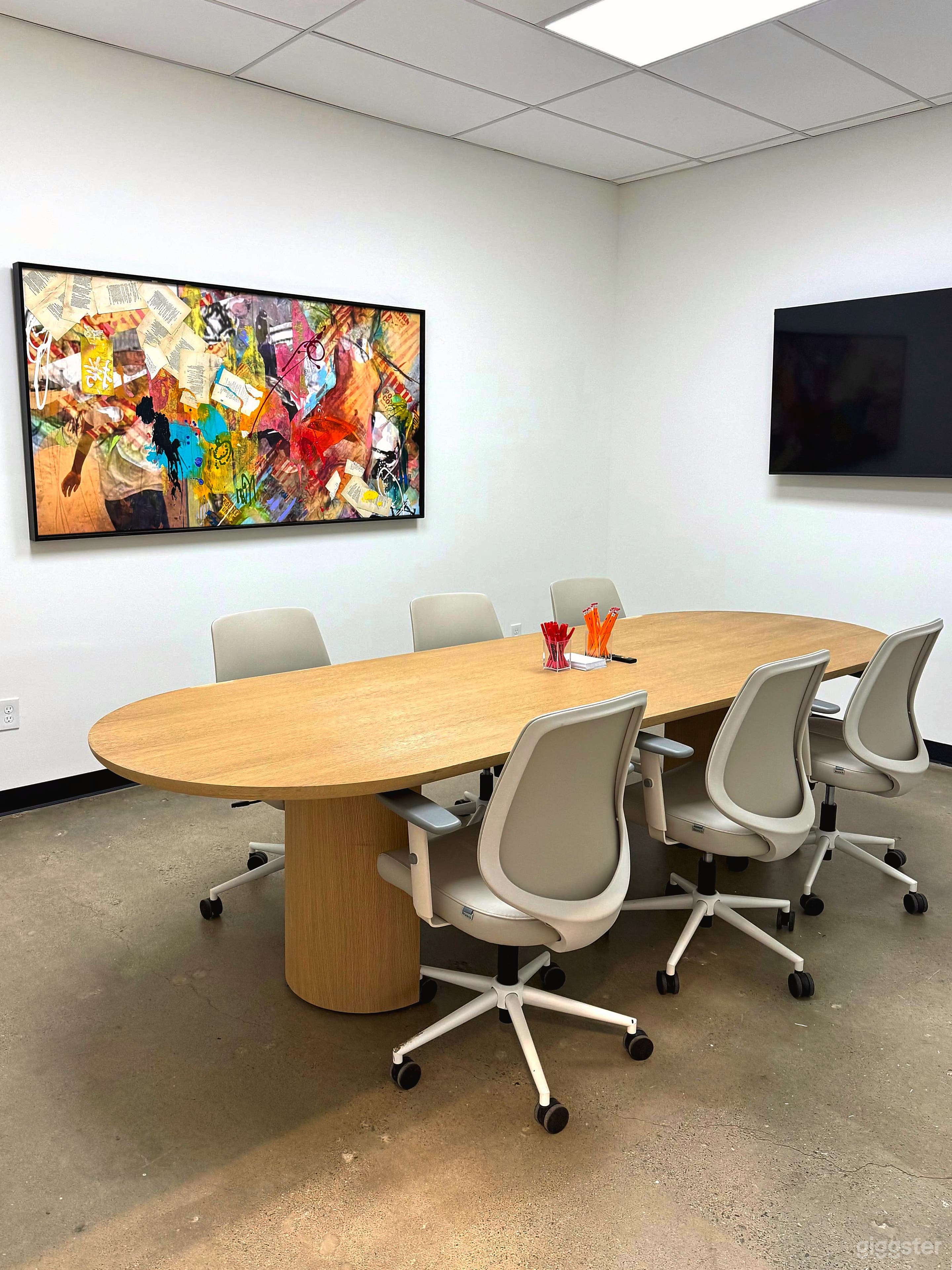Conference Room in Historic Train Station Plaza Photo 1