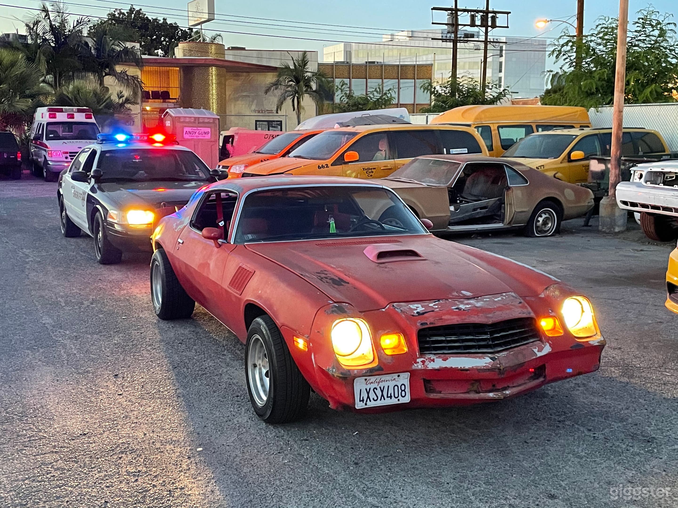 1978 Chevy Camaro Z-28 Muscle Picture Car available for rent. Please contact me if you have any questions.