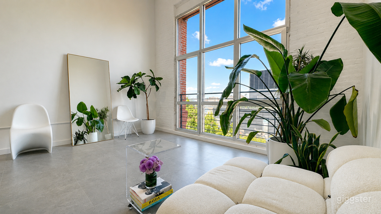  Estudio con impresionante vista a la ciudad 
