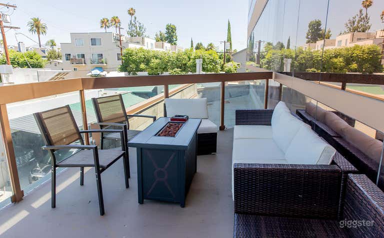  Bright and Open Balcony for Filming 