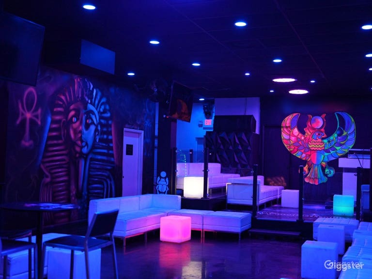  Lounge style event space with closed in patio  