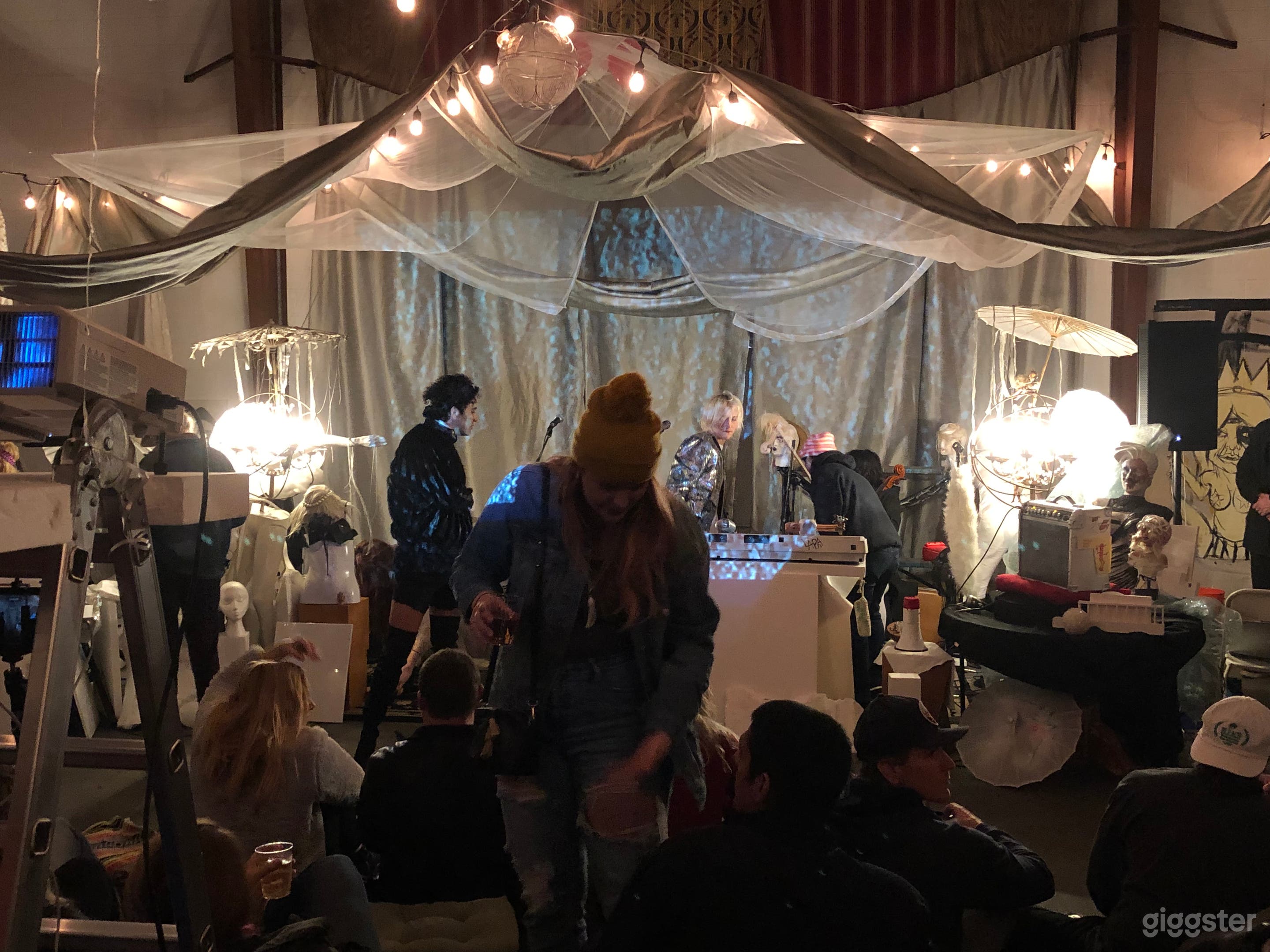 Interior of The Shed