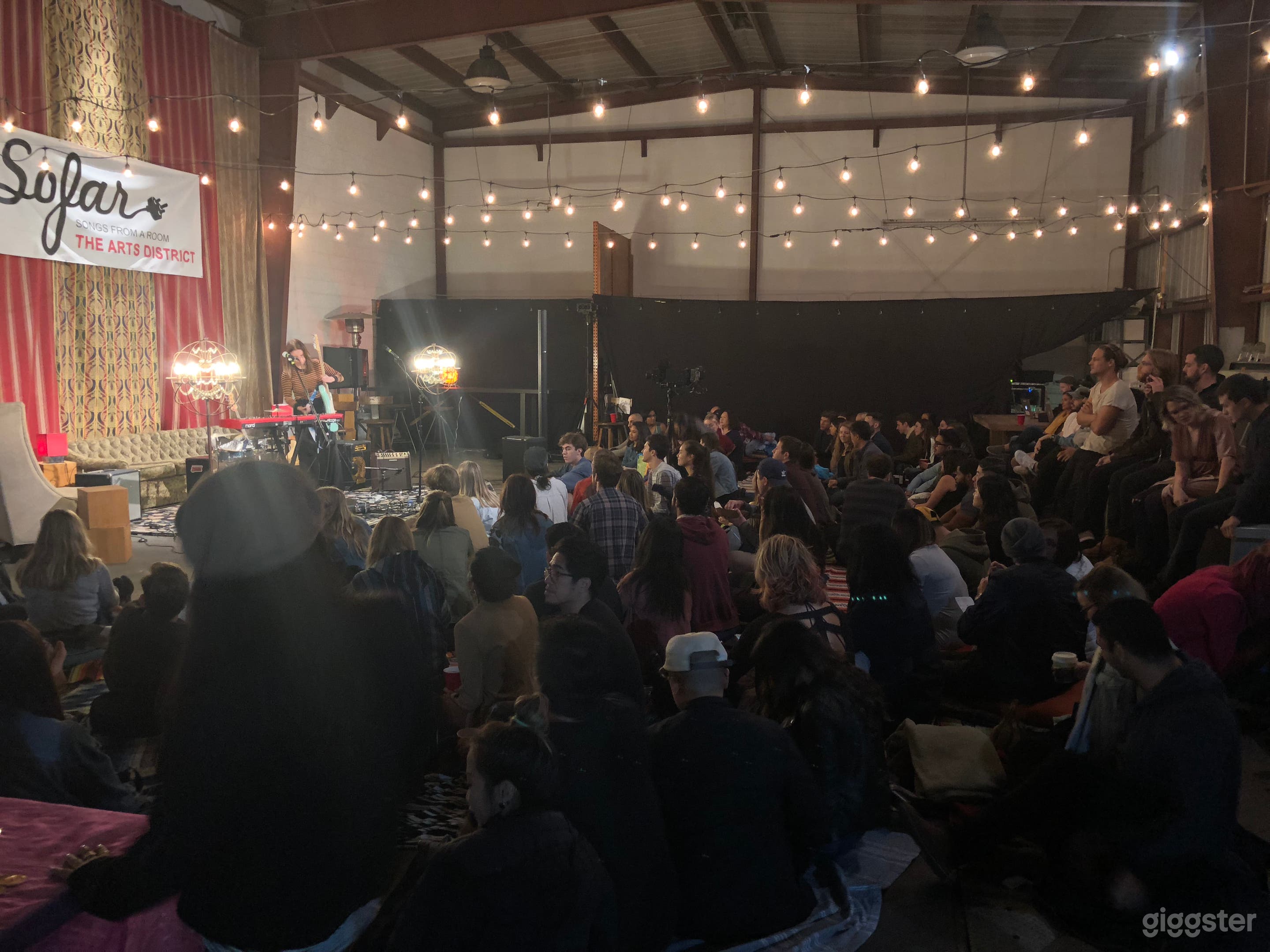 Interior of the Shed