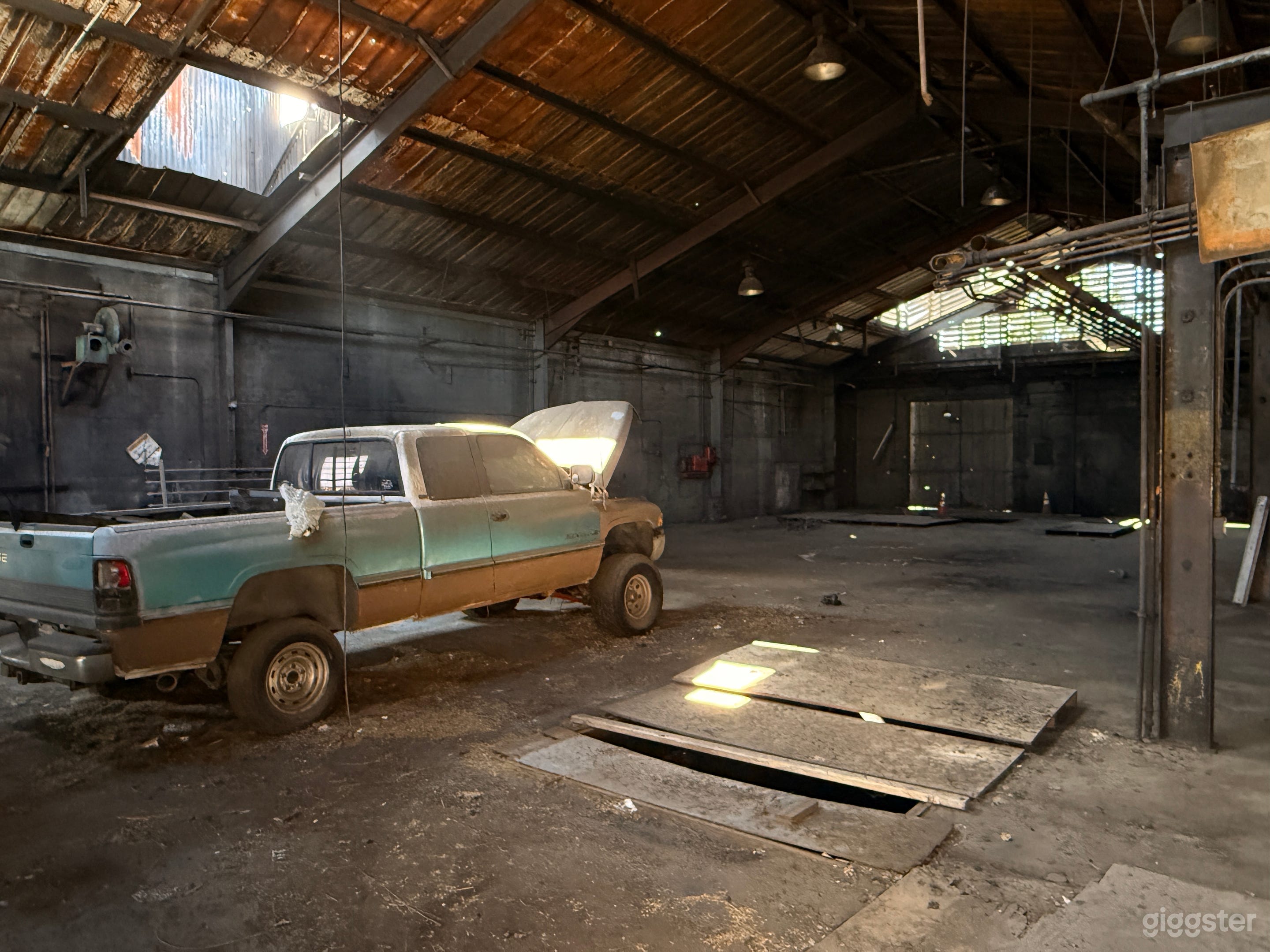 Raw Empty Industrial Warehouse | photo,video,film Photo 1