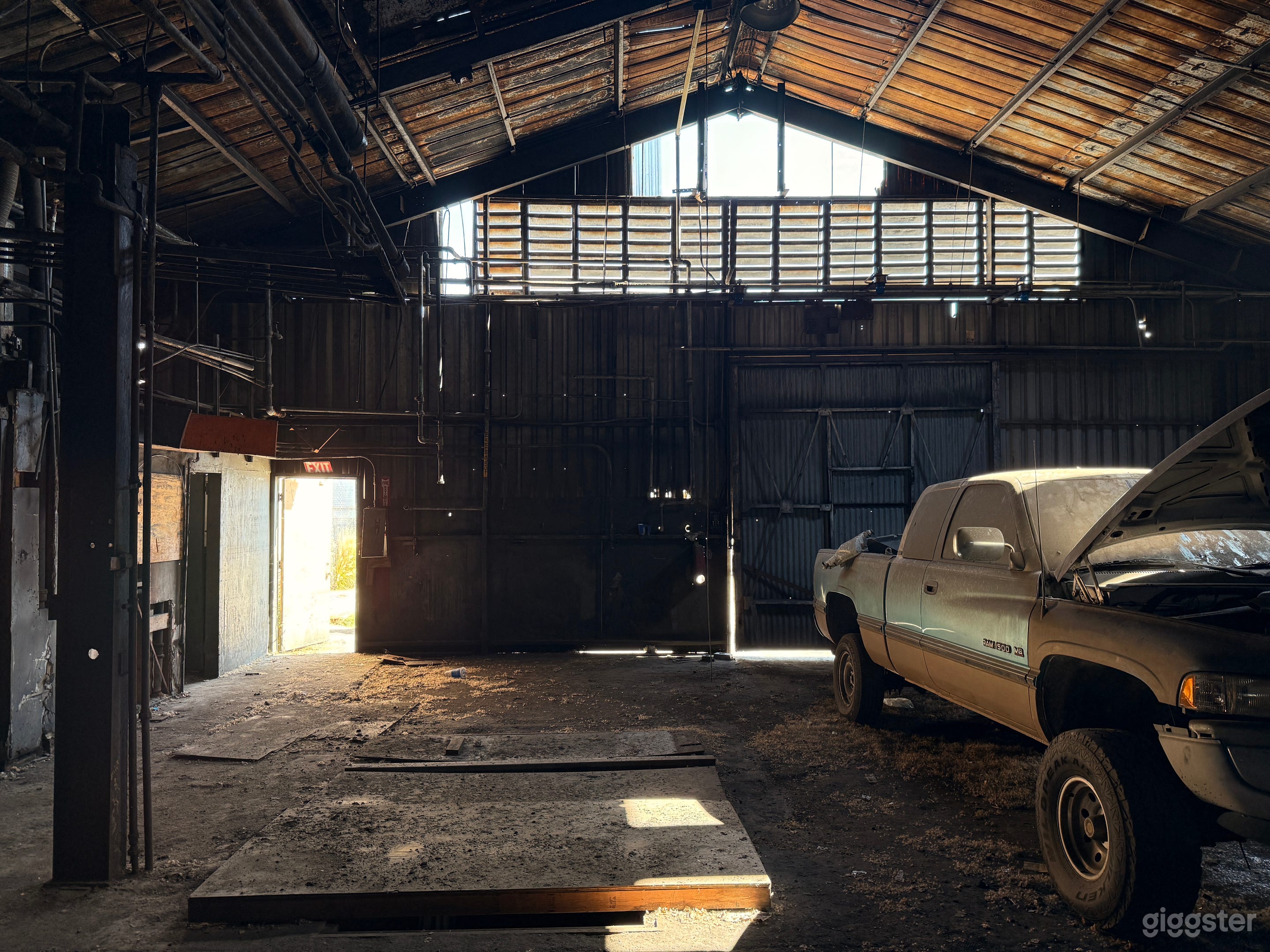 Raw Empty Industrial Warehouse | photo,video,film Photo 4