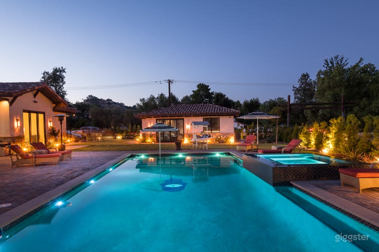  OLD AGOURA Mediterranean/Contemporary/Modern House 