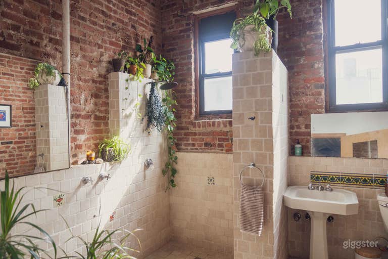  Unique Industrial Loft with Tons of Natural Light 