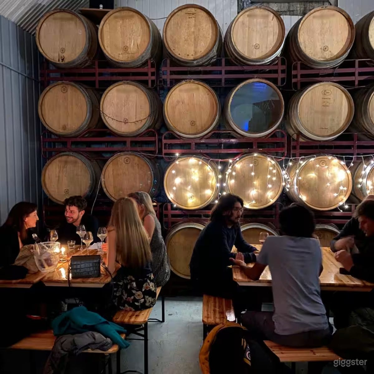 Barrel Area:Urban Winery and Bar in a Railway Arch Photo 3