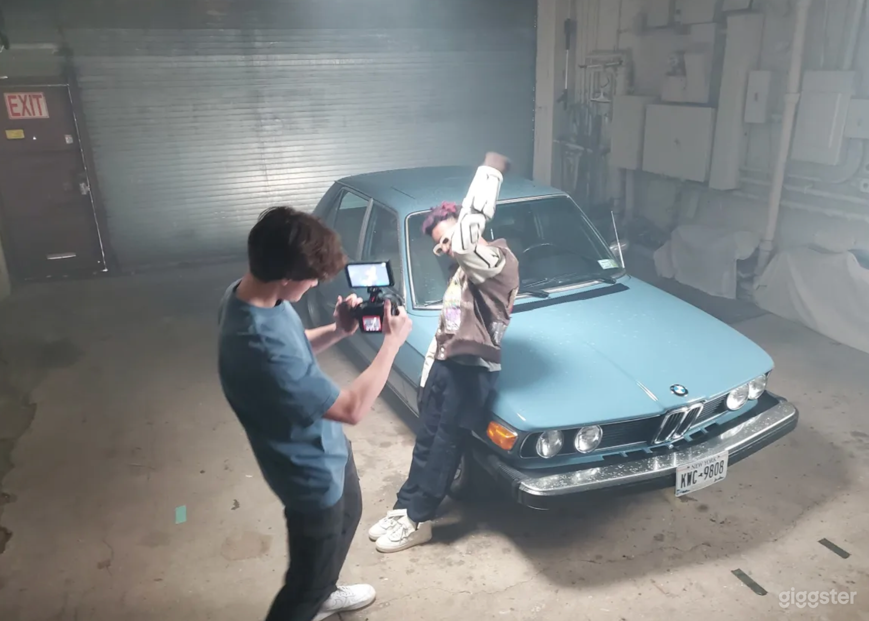 Car in garage add-on option