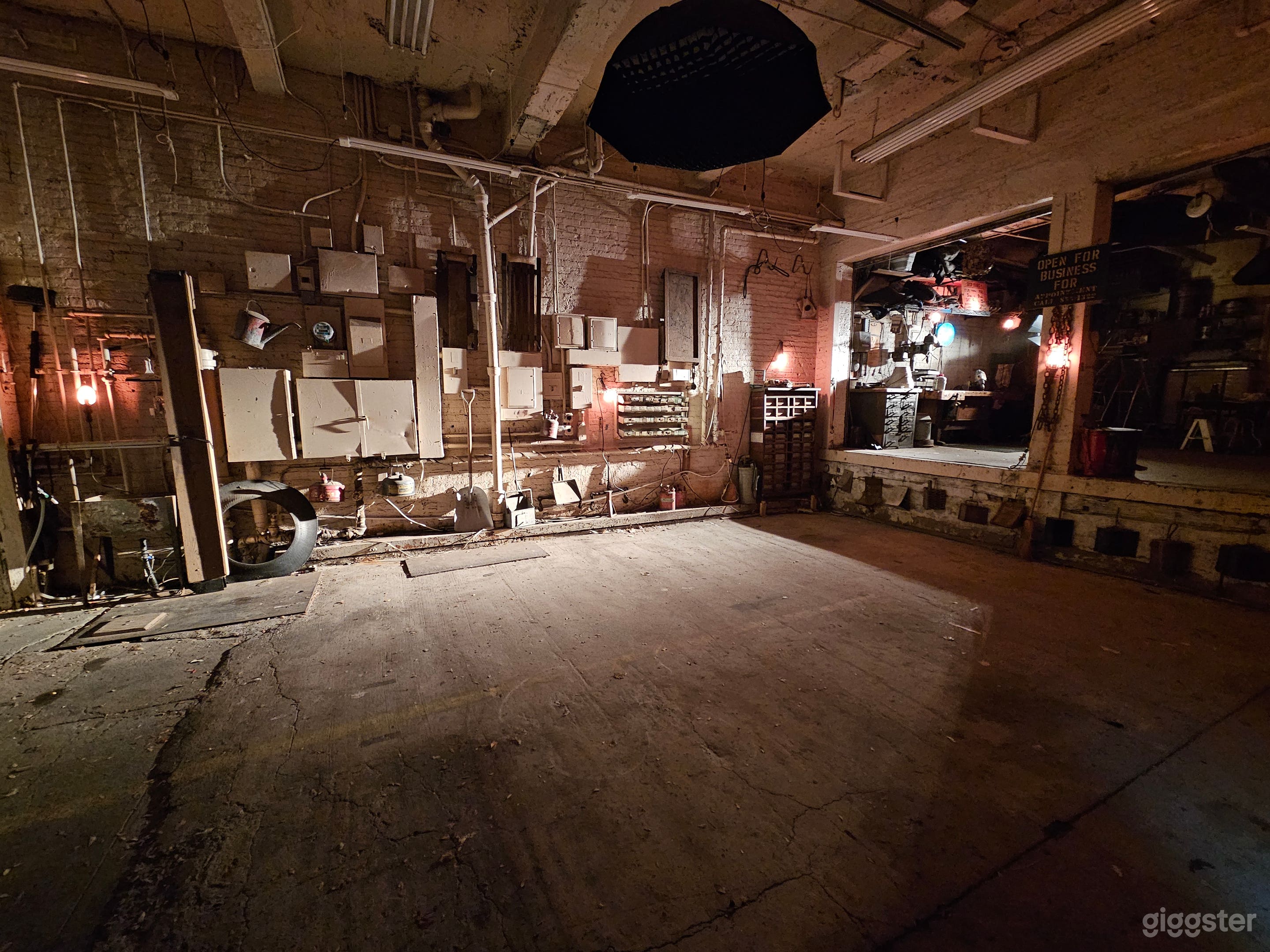 Garage & Loading Dock in 1920s Warehouse Photo 2