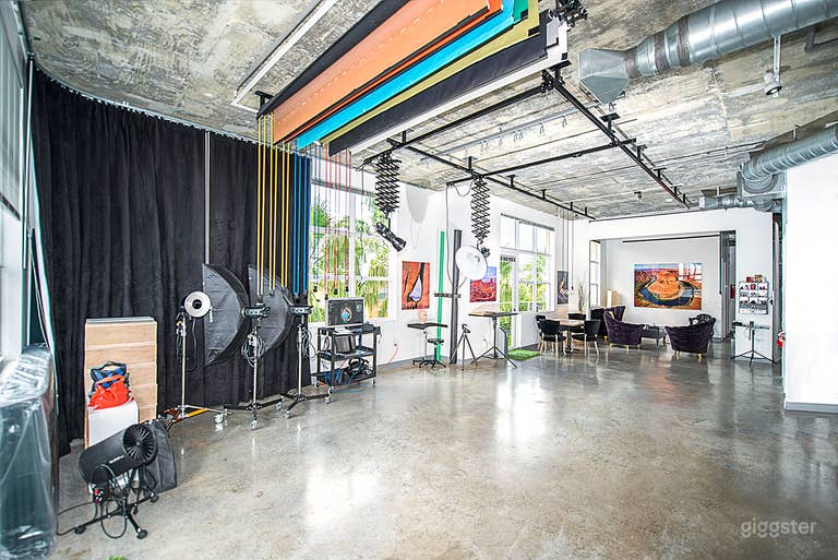  Estudio de foto/video estilo loft neoyorquino en Fort Lauderdale 