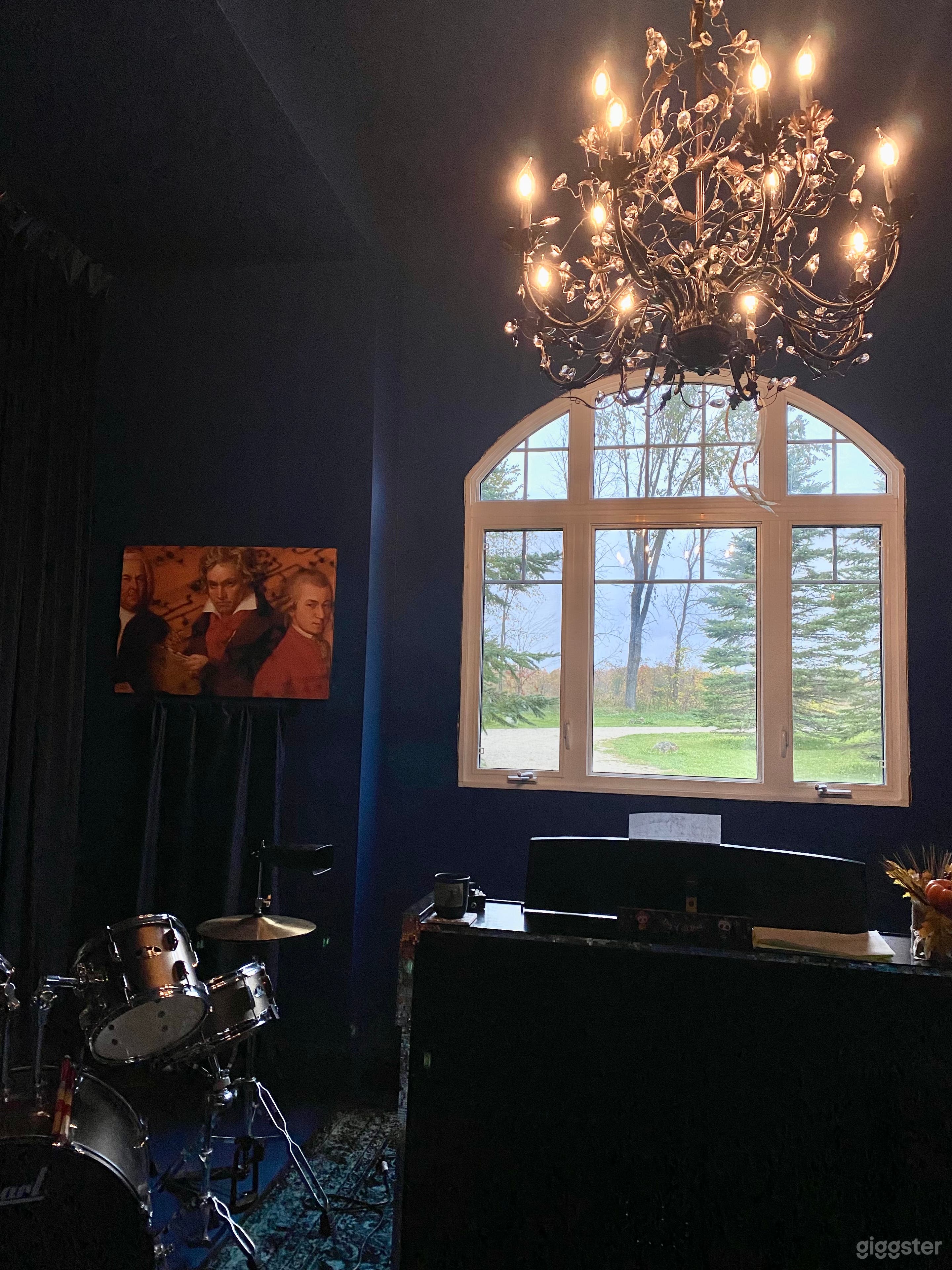 Large picture window