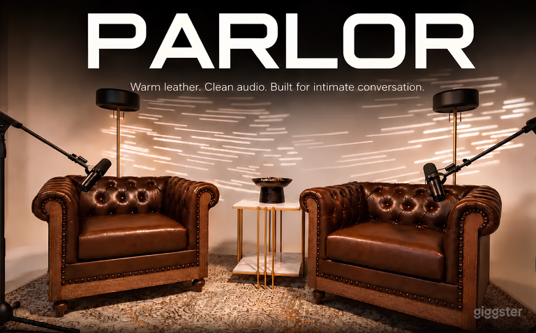  Parlor Premium Interview Studio with Full Crew 
