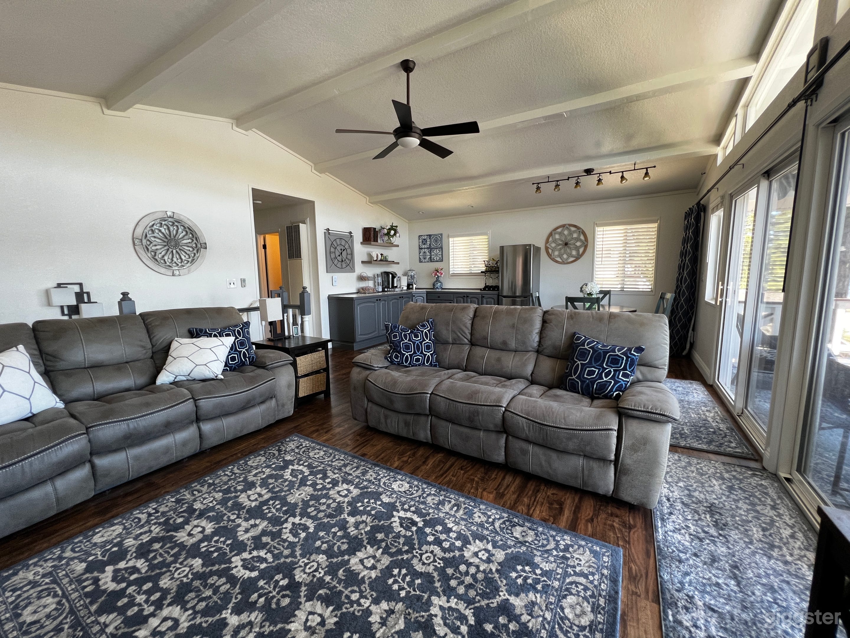 upstairs living