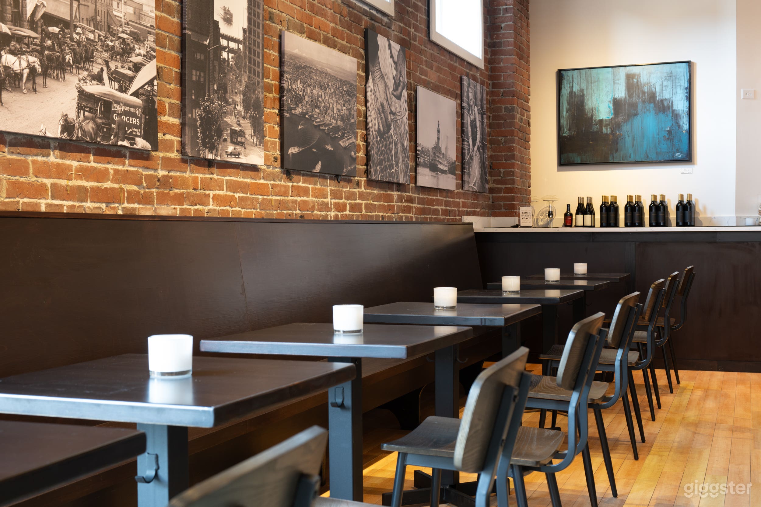 Opulent Winery Seattle Waterfront Tasting Room Photo 2