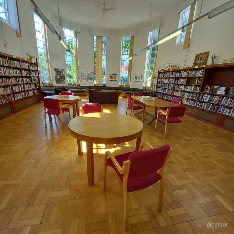  Belsize Community Library is an open space in a Grade II listed building full of natural light. It’s available for hire outside library opening hours.  