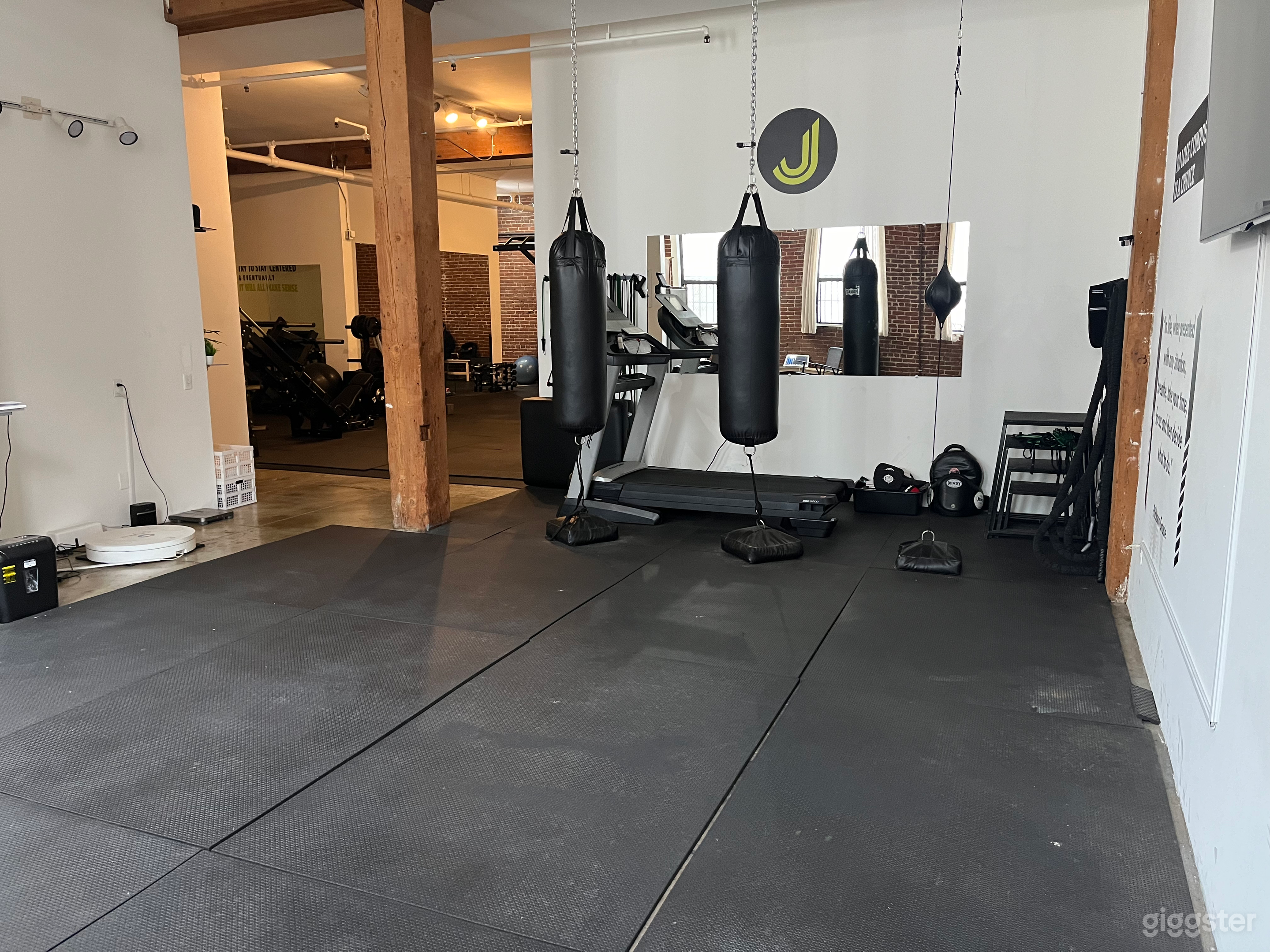 Back Room, Boxing Equipment
