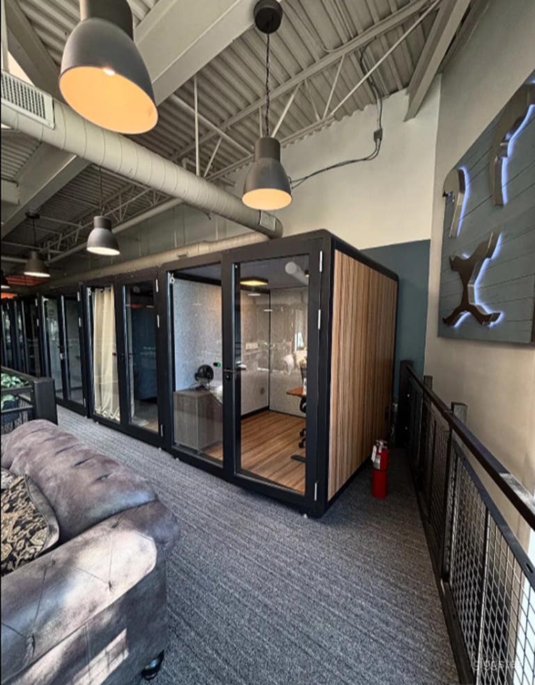  Sound-Proof Office inside a Coworking Space (Solo Worker) 