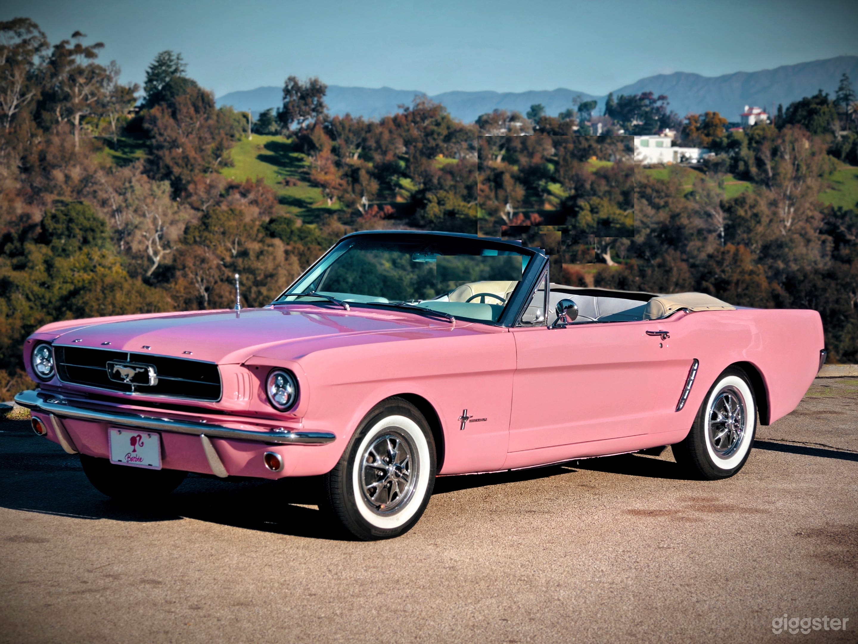 #76,169 Barbie Pink Mustang 1965 Classic Automatic Photo 1