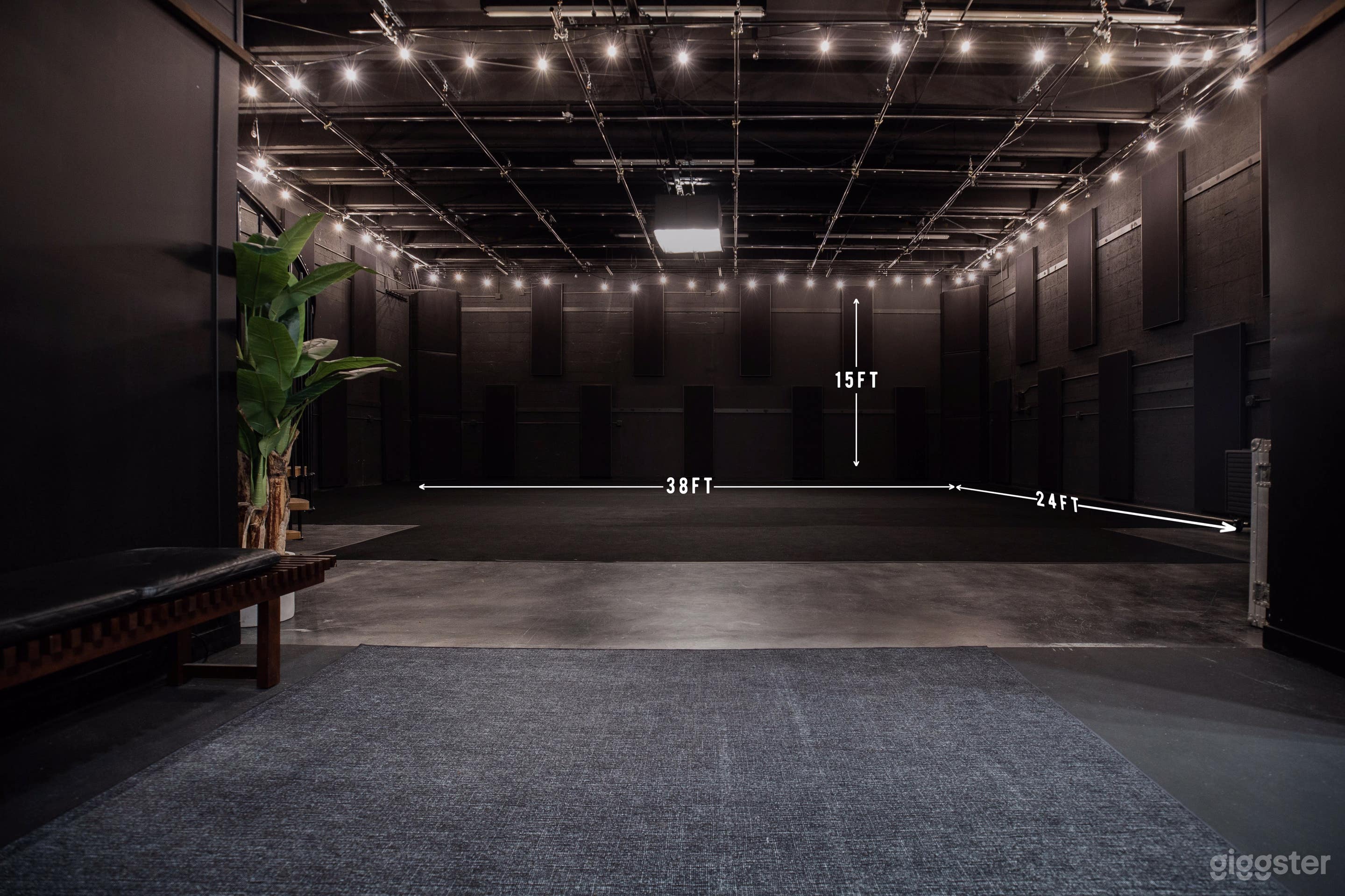 Modern Black Box Studio Photo 3