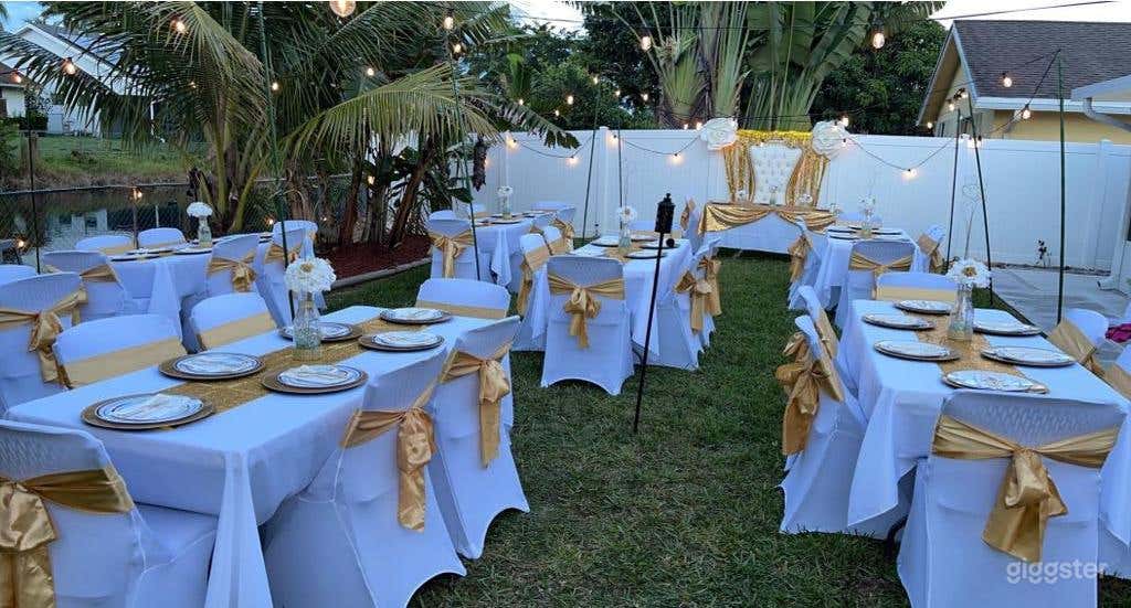 Host Parties/Weddings on the Water in the Backyard Photo 1