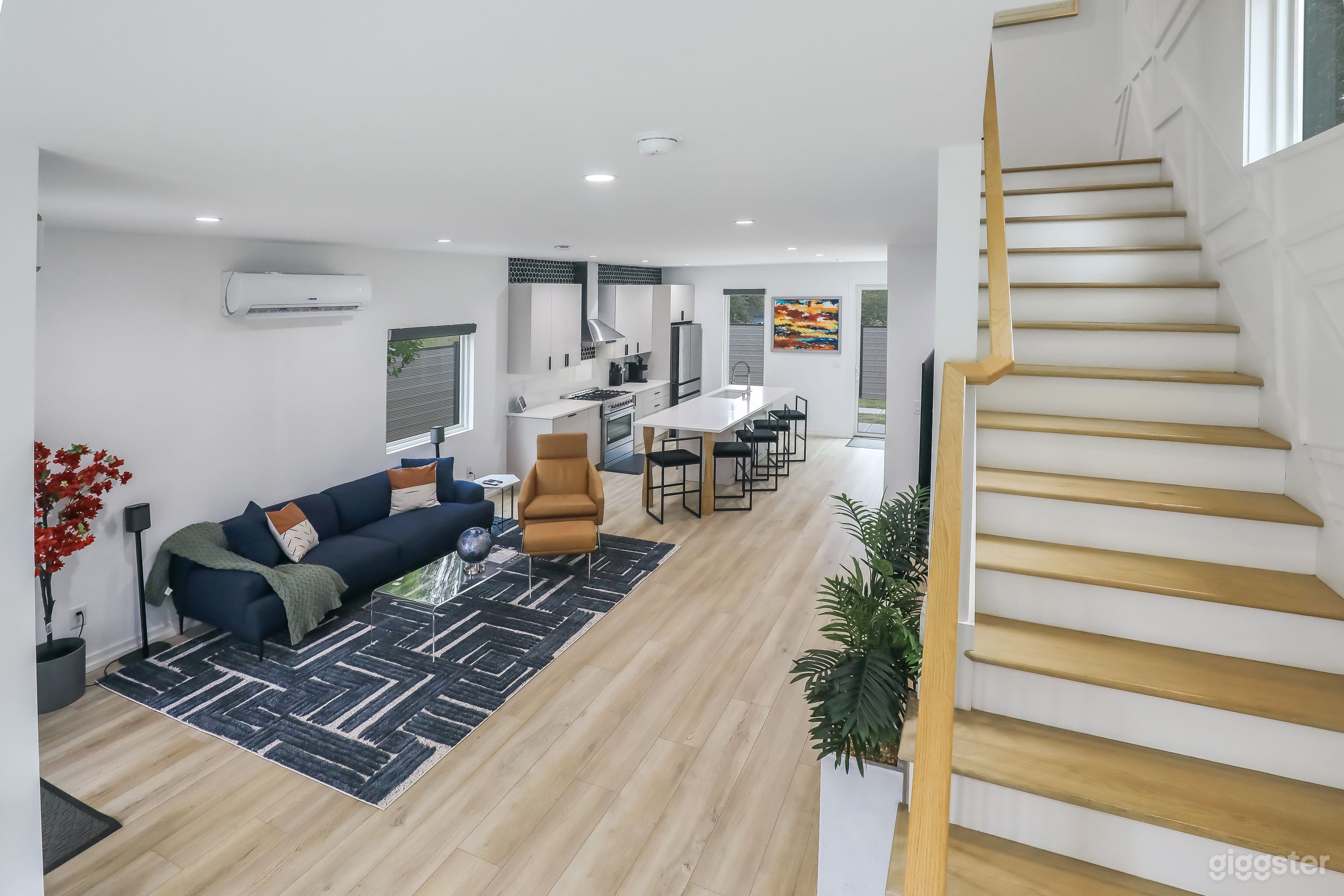 Modern Home with Rooftop Deck and Downtown Views Photo 1