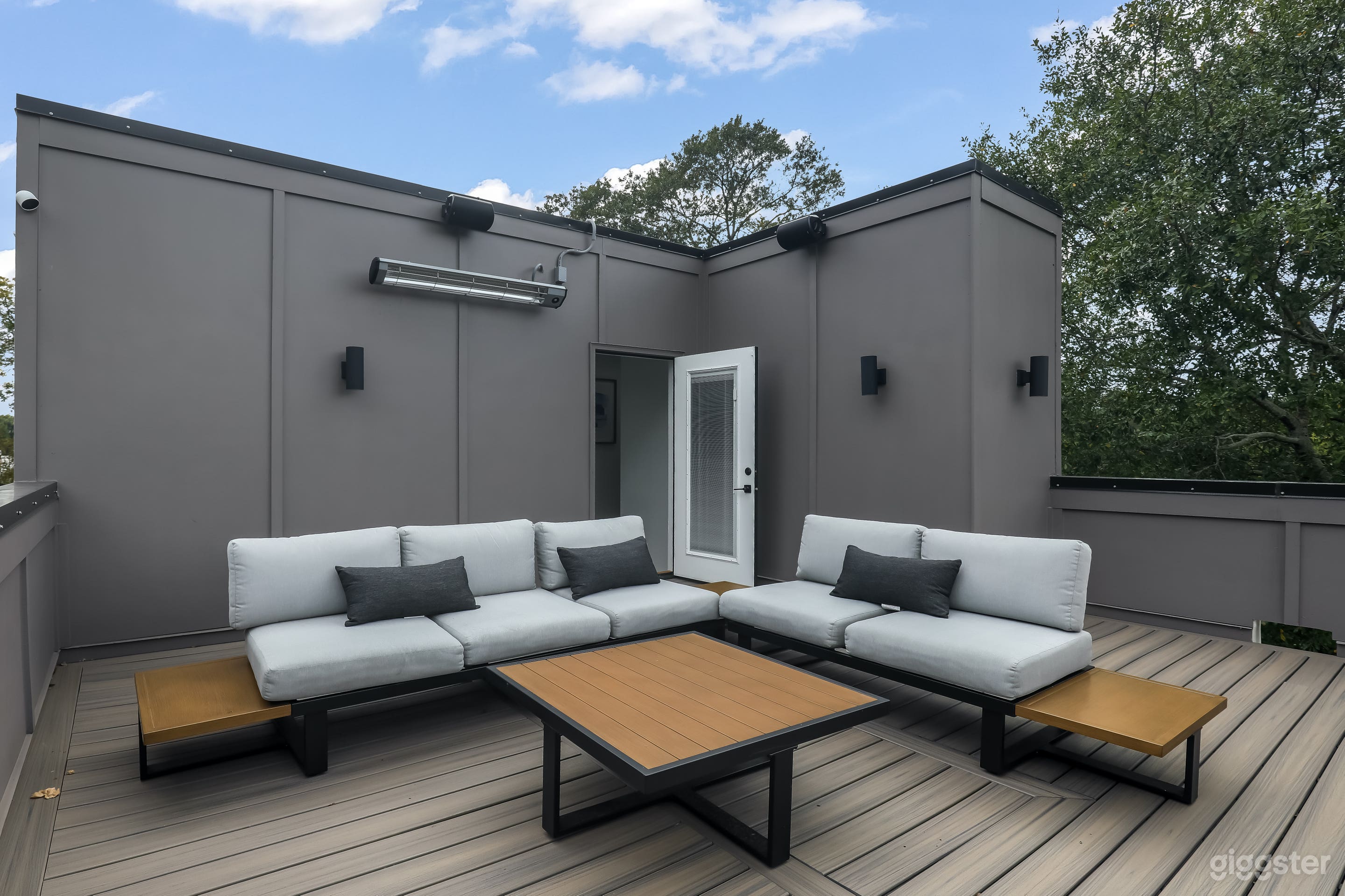 Modern Home with Rooftop Deck and Downtown Views Photo 2