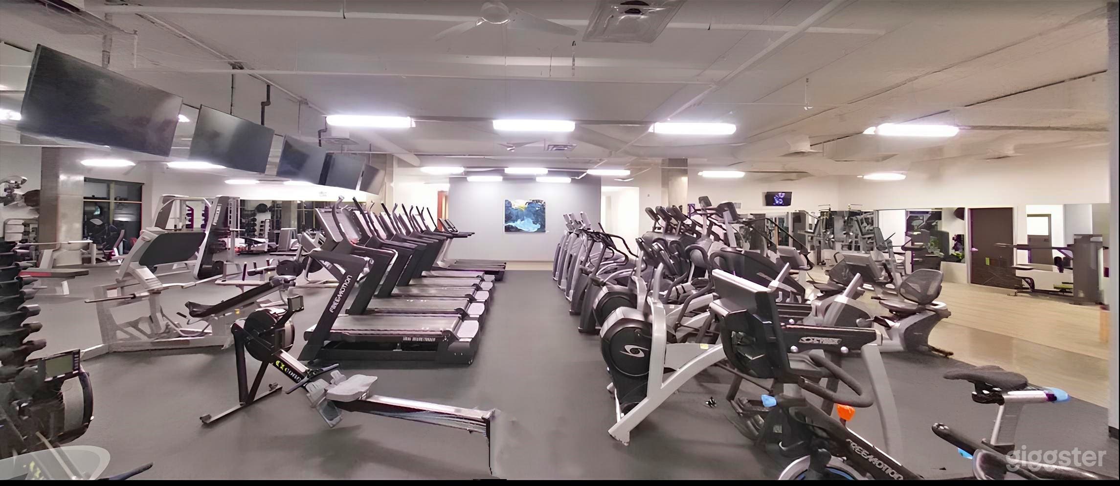 Ultra-Modern Industrial Gym Photo 3