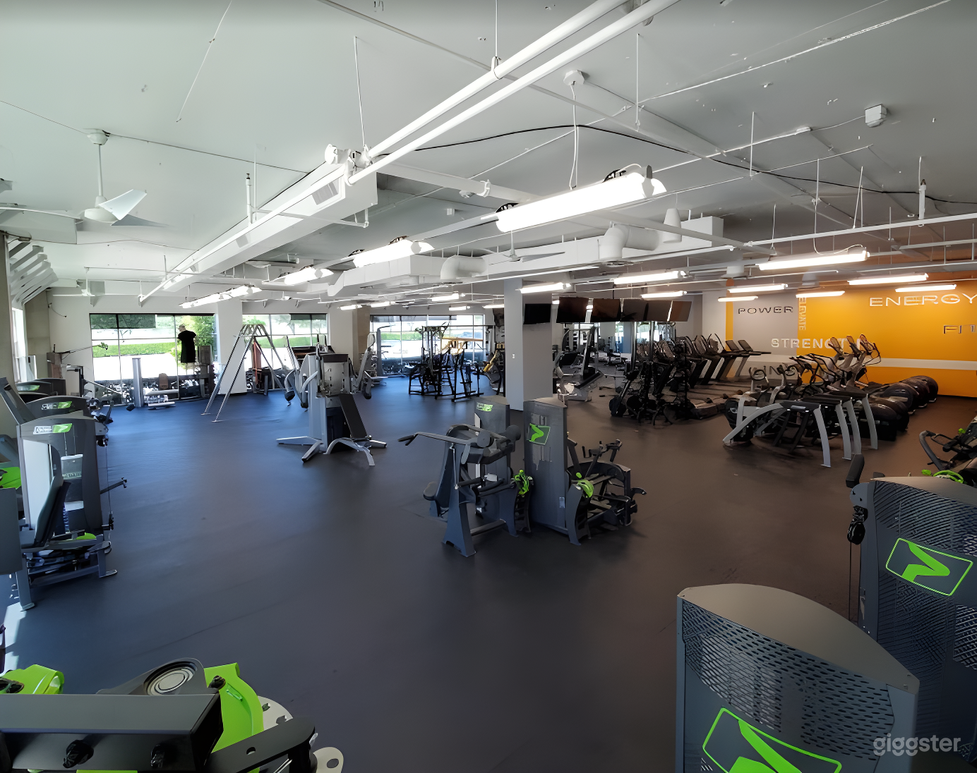 Ultra-Modern Industrial Gym Photo 1