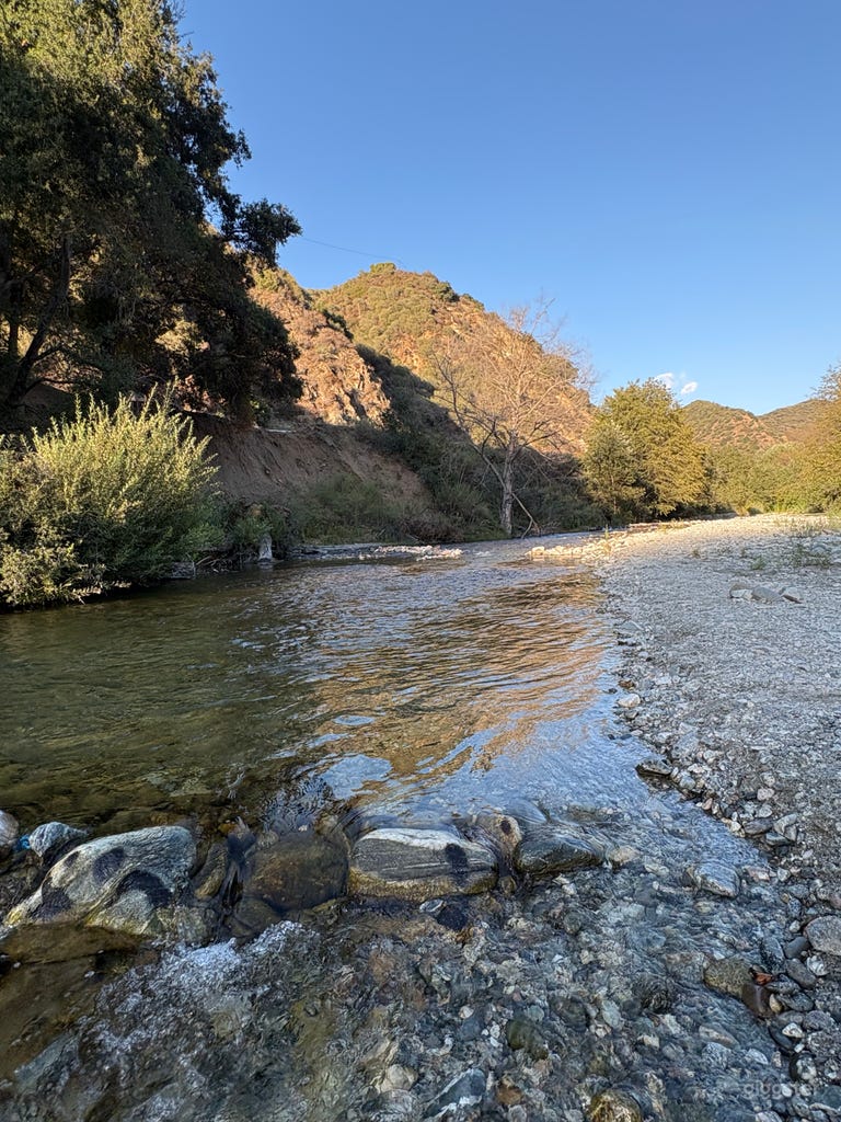  River crossing and step slope access 