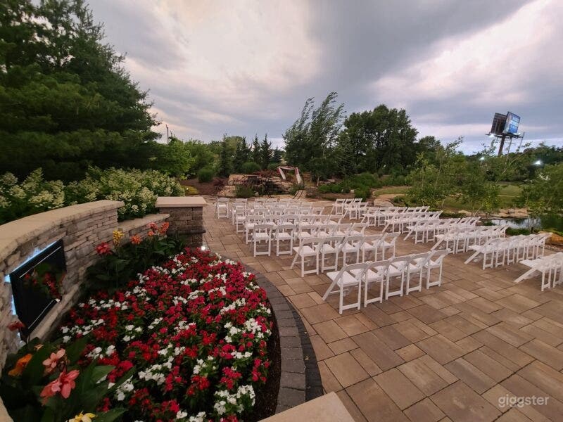 Stone Patio with Lawn in Kansas City Photo 4