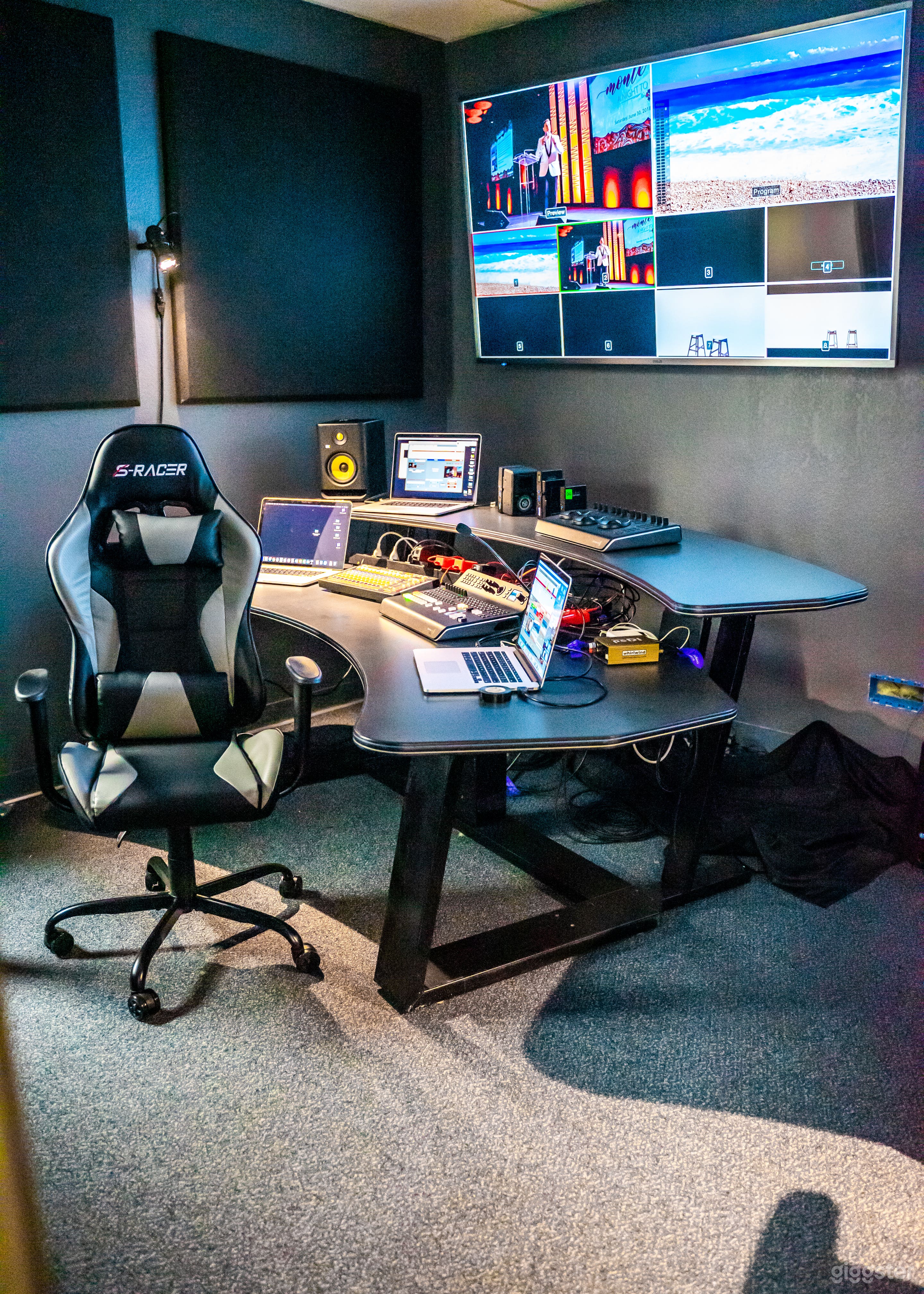 Broadcasting and Production Studio w/ Cyc Wall Photo 3