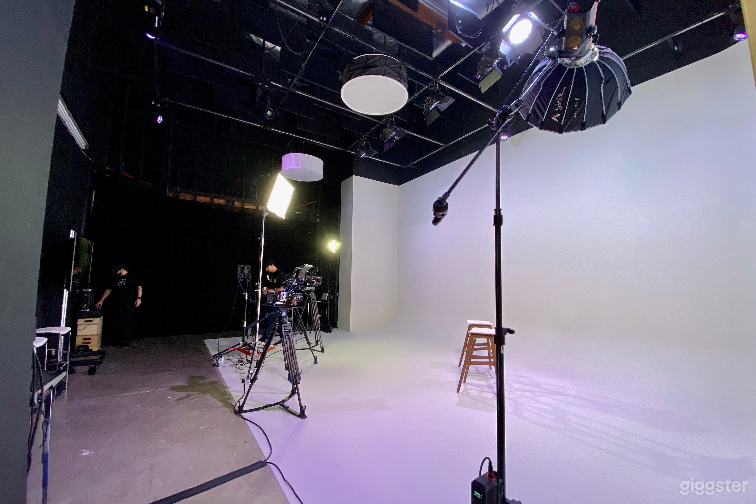 Broadcasting and Production Studio w/ Cyc Wall Photo 1